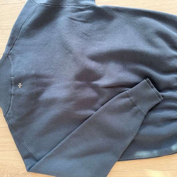 송지오옴므 / 반집업니트 / S