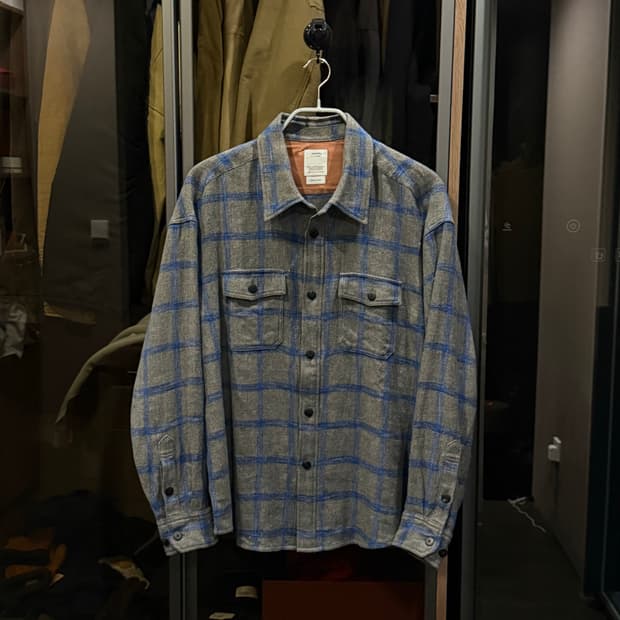 [1] 비즈빔 럼버 체크 셔츠 25ss