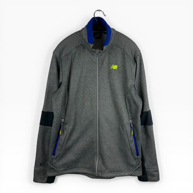 (무료배송)105) 뉴발란스 기모 트랙탑 져지 그레이