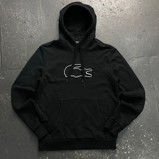 95 라코스테 빅로고 후드티