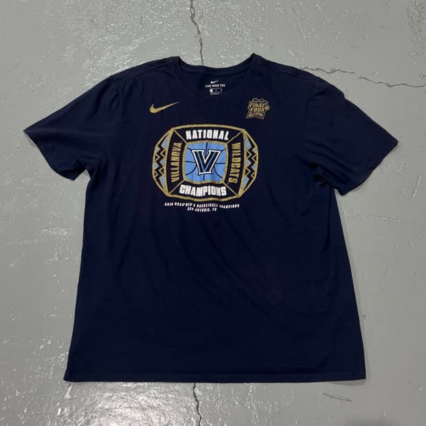 나이키(Nike) 2018 빌라노바 와일드 캣츠 NCAA 챔피언쉽 티셔츠