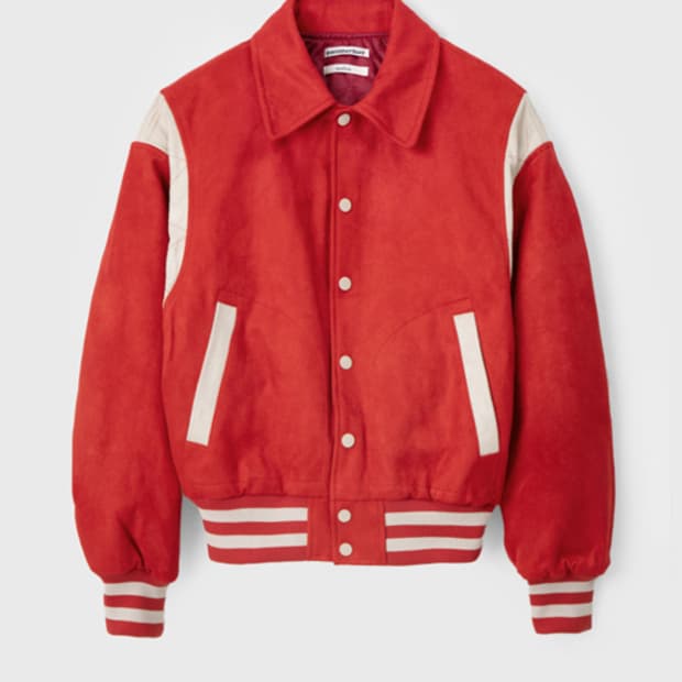 벌스데이수트 스웨이드 스타디움 자켓 M