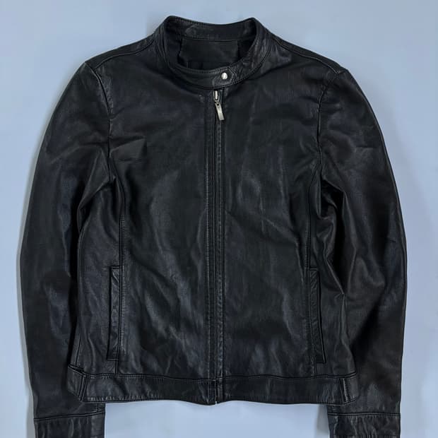 빈티지 양가죽 레더 자켓