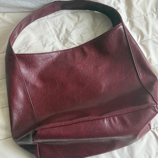 (무료배송) 보부상 버건디 가방 숄더백 burgundy