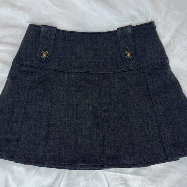 글로니 glowny nour wook skirt 울 플리츠 스커트