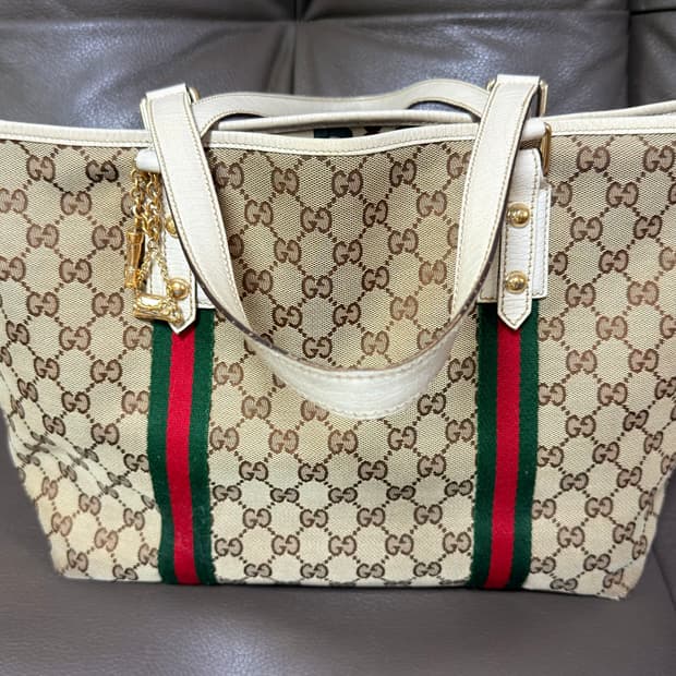 정품 구찌 토트백