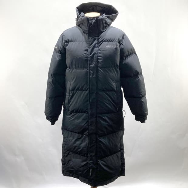 그루브라임 남성구스다운롱패딩 블랙 95