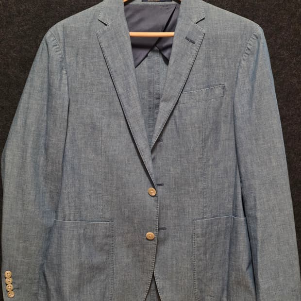 폴로 랄프로렌 샴브레이 스포츠 코트 블레이저