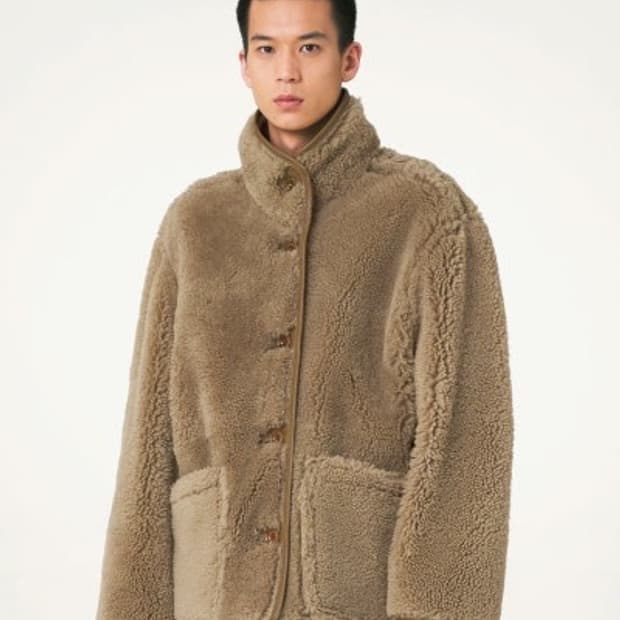 르메르 리버시블 시어링 자켓 / 무스탕