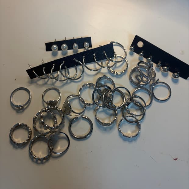 빈티지 반지 귀걸이