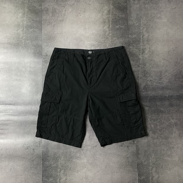 OLD NAVY 올드네이비 블랙 코튼 카고 하프팬츠 A00730