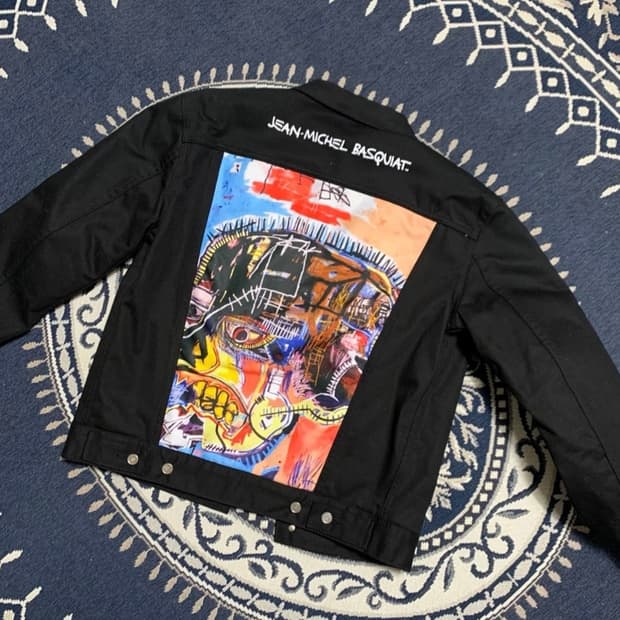 이지비지 x 장미셸바스키아 자켓