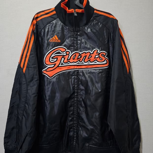 롯데자이언츠 아디다스 야구 유니폼 춘추자켓 잠바 점퍼 100/L