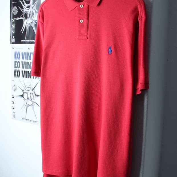 (L-2XL) 폴로 랄프로렌 반팔 카라 티셔츠 작은데미지-H30396