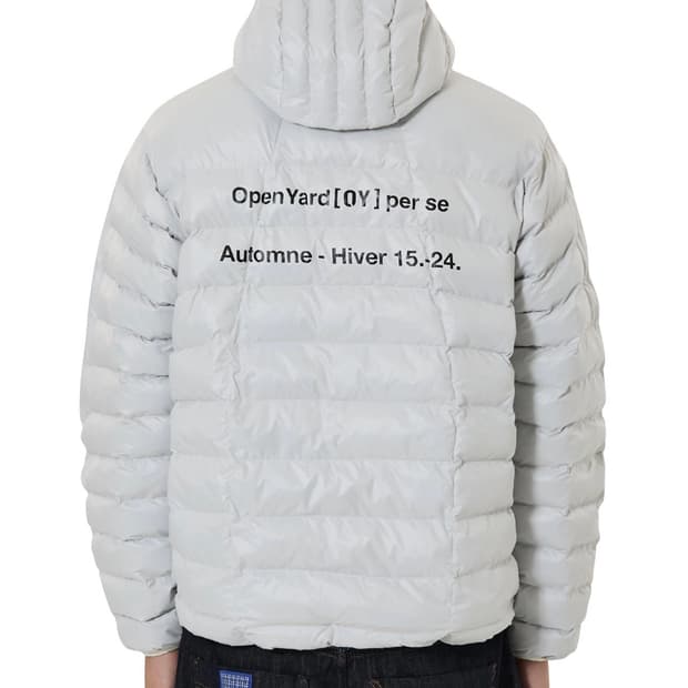 [L] 오와이 오픈야드 경량패딩 라이트 그레이