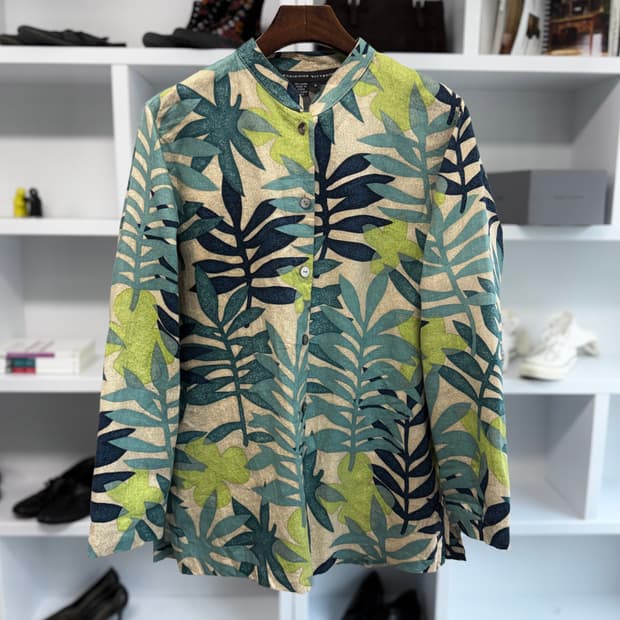 adrienne vittadini 린넨 셔츠