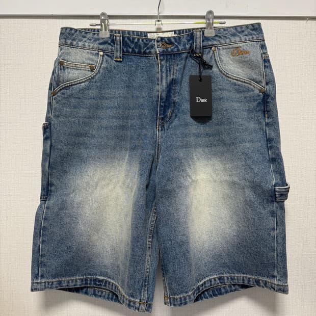 [34] 다임 카펜터 데님 쇼츠 워시드