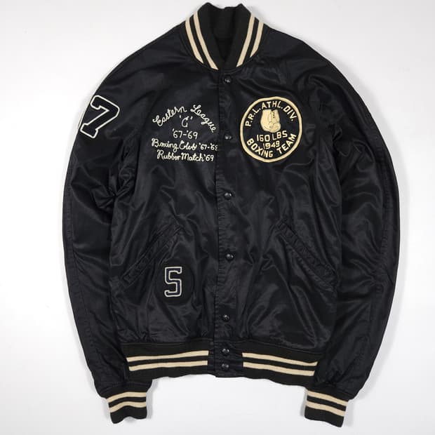 폴로 랄프로렌 복싱클럽 양면 바시티 자켓