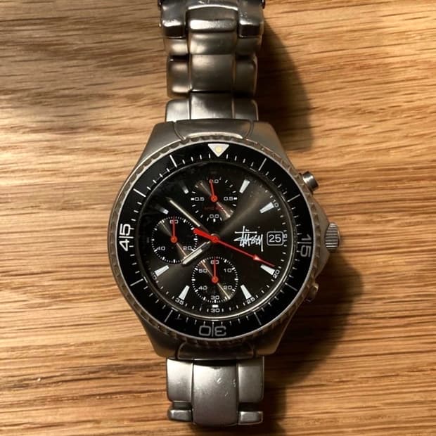 00’s old Stussy Limited Edition Watch