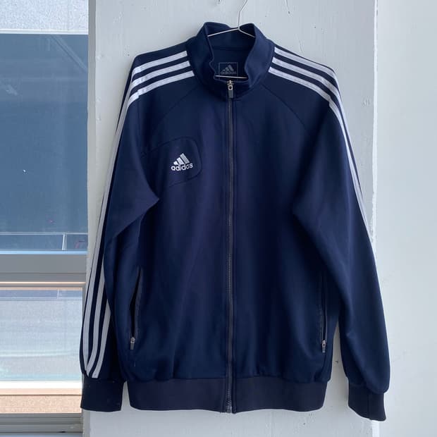 (2XL) 아디다스 져지 집업 트랙탑