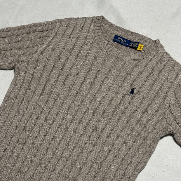 XXS 폴로랄프로렌 여성용 니트 반팔티