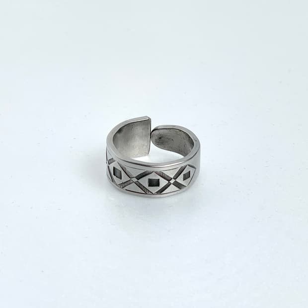 [23호/스테인리스] 빈티지 스푼링 핸드메이드 오픈링 반지
