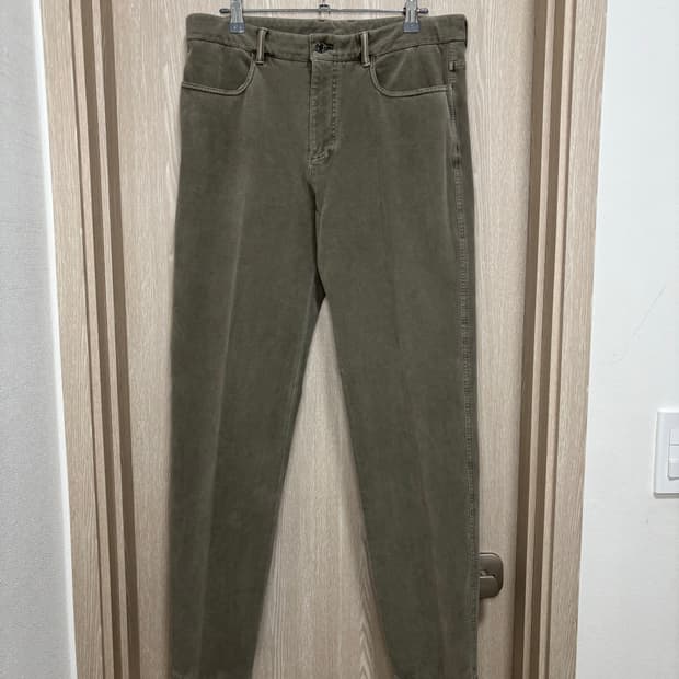 23FW)타임옴므 브러시드 코튼 팬츠82(32)/세피아브라운