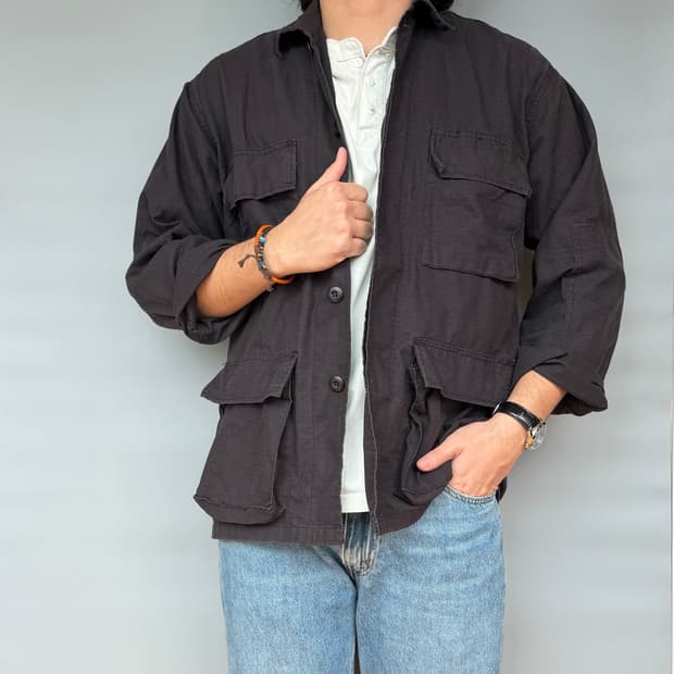 로스코 BDU 립스탑 자켓 유틸리티 셔츠