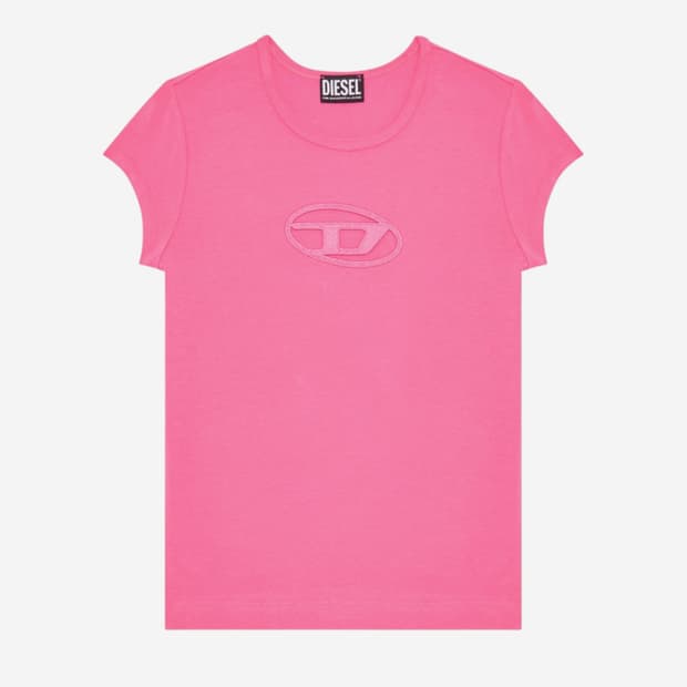 Diesel T-Angie Peekaboo Logo T-Shirt