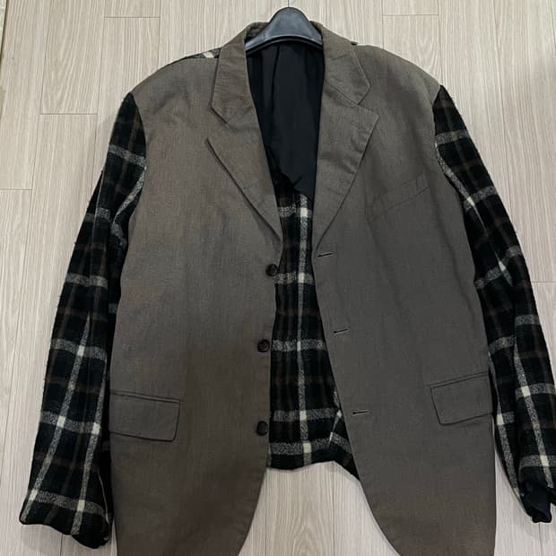 꼼데가르송 옴므 플러스 축융 자켓