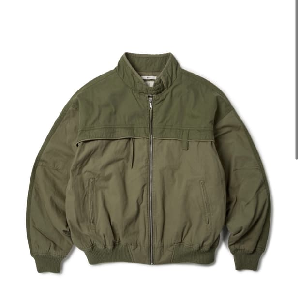 ETCE Vintage washed 봄버자켓