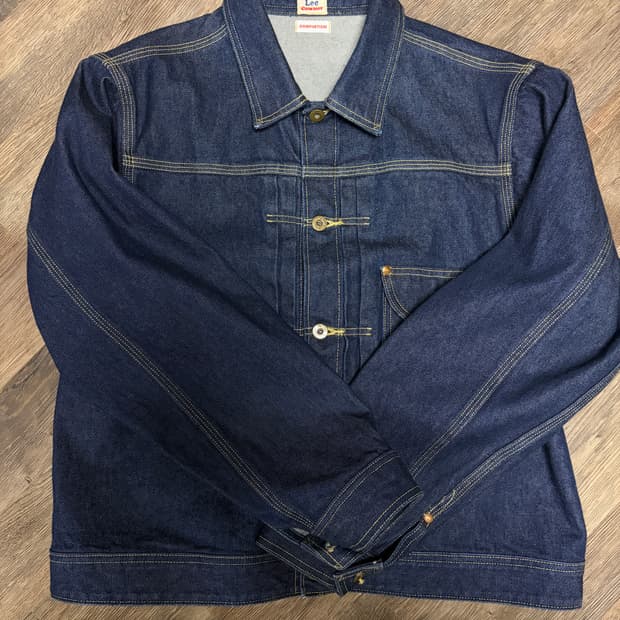 Lee japan) 100주년 기념 카우보이 데님재킷