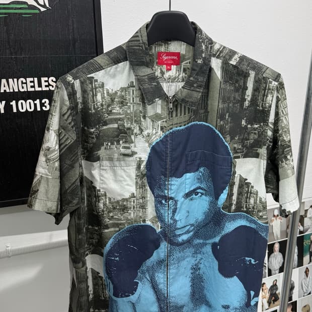 [XL] supreme ali zip shirt