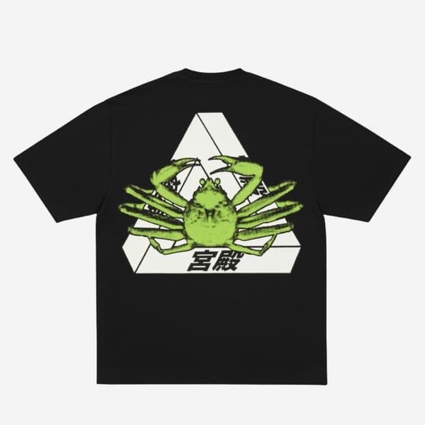 팔라스 오사카 오픈 한정 반팔 티셔츠 블랙 XXL