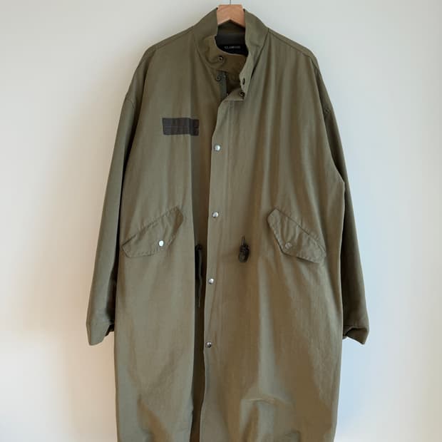 Pre owned 피쉬테일 파카 야상