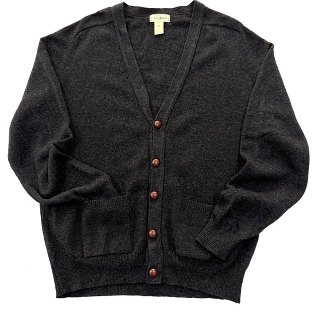 L.L.Bean 램스울 니트 가디건