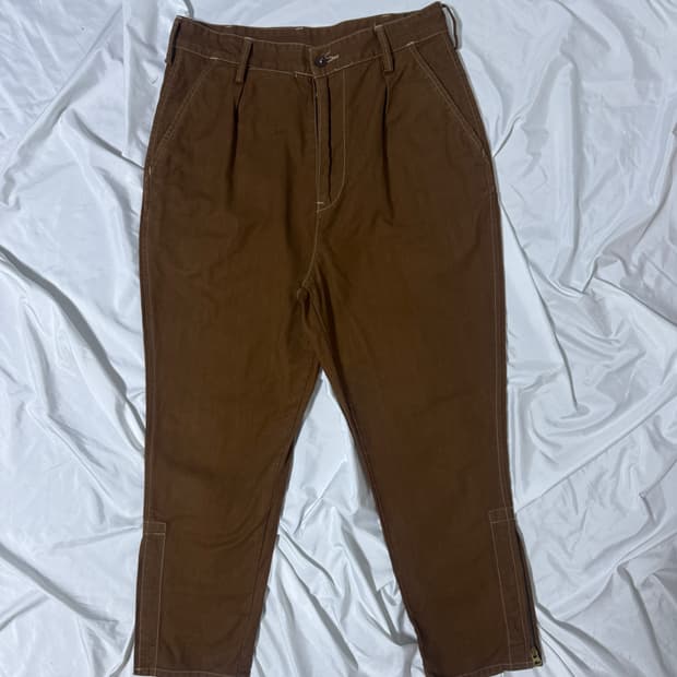 Orslow 스티치 워크 팬츠