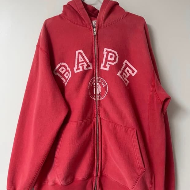 (L) 희귀 매물 OO'S BAPE HOODIE ZIP-UP