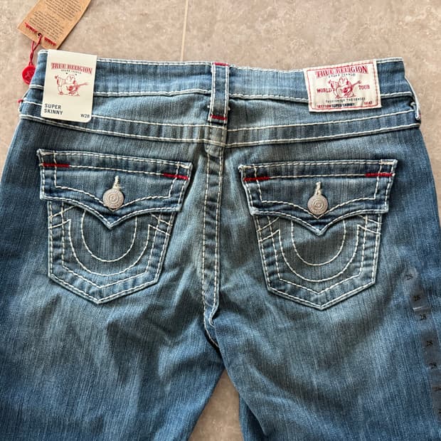 True Religion 스키니바지 희귀매물