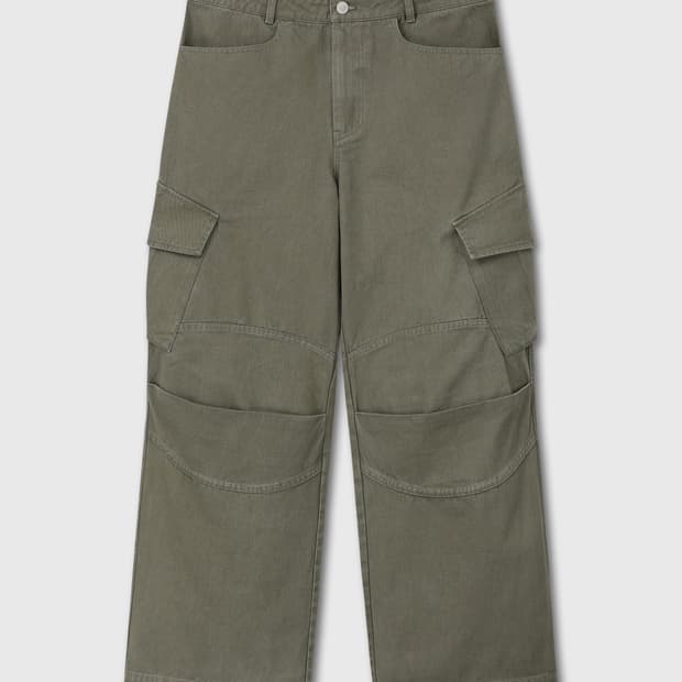 (1) 다이브인 무민서 콜라보 베른 카고 팬츠