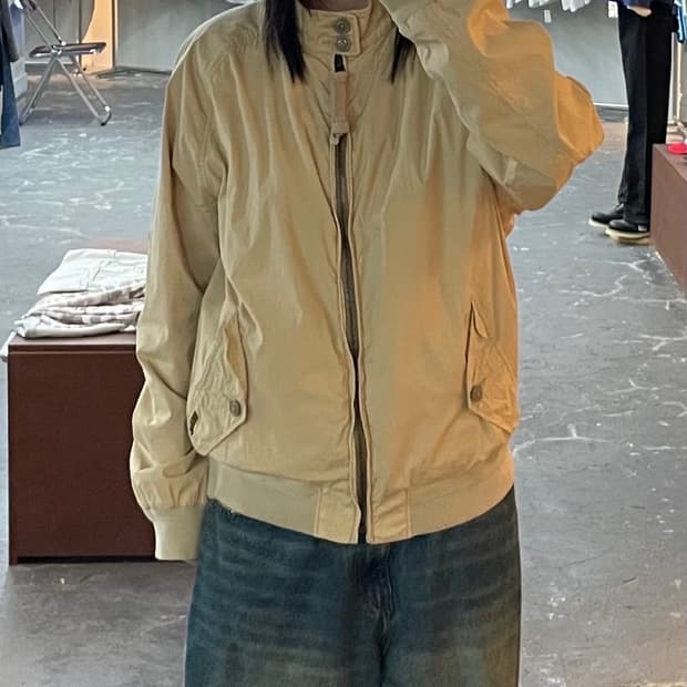 폴로랄프로렌 베이직 코튼&나일론 블루종 자켓 H1413