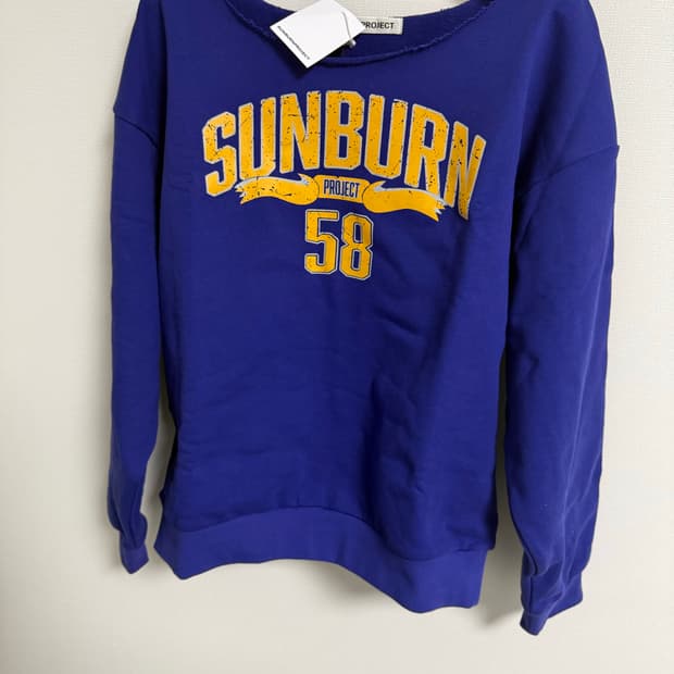 썬번프로젝트 맨투맨 새상품