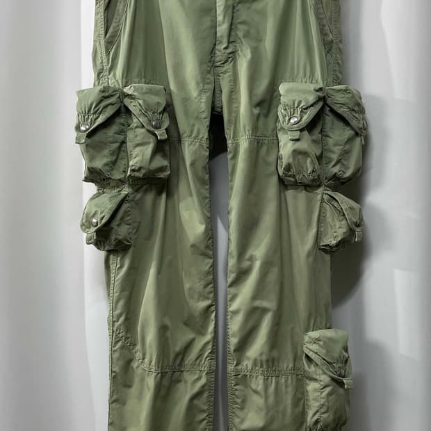 90's 폴로 랄프로렌 트래비스 스캇 유틸리티 탄창 카고팬츠