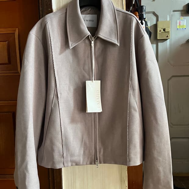 르마드 로우컷 뒷밴딩 숏 자켓