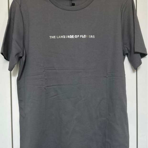 막스마라 플라워 랭귀지 티셔츠 그레이정품