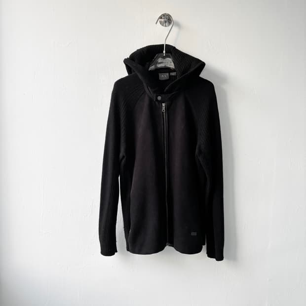 아르마니 익스체인지 니트 집업