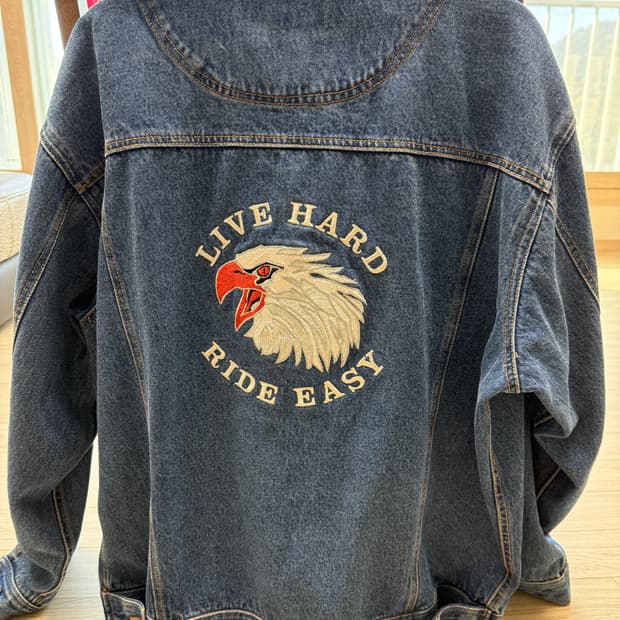 90’s 할리데이비슨 데님 자켓 L