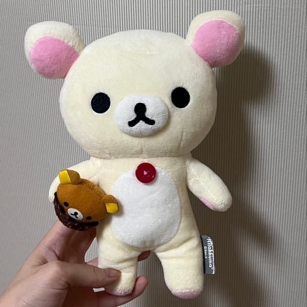 코리락쿠마 컵케이크 인형