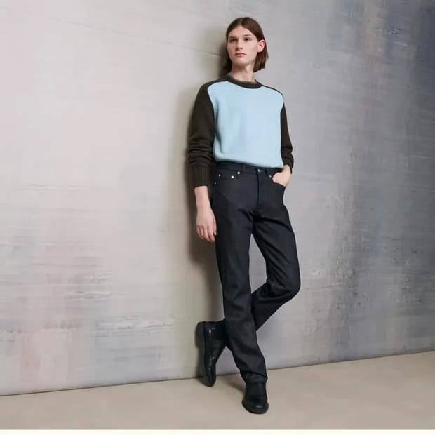 에르메스 셀비지 데님팬츠(코튼)46사이즈(국내30-31 사이즈)