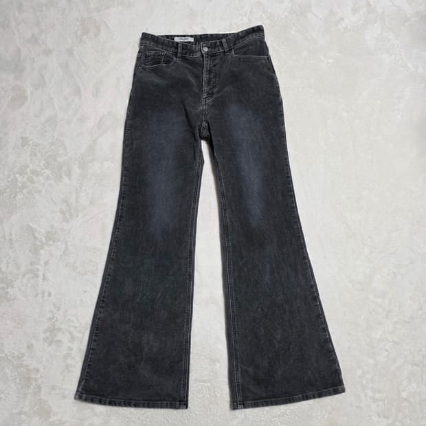 (L)여성 에잇세컨즈 코듀로이 부츠컷 팬츠 